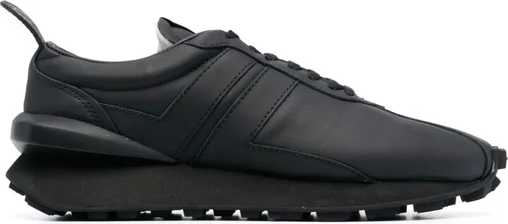 Bumper panelled sneakers