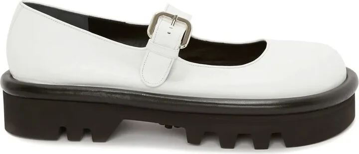 Bumper-Tube leather chunky Mary Janes