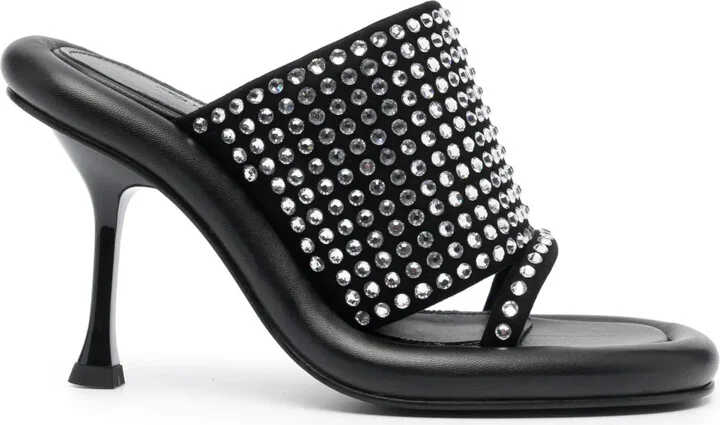 Bumper-Tube leather sandals