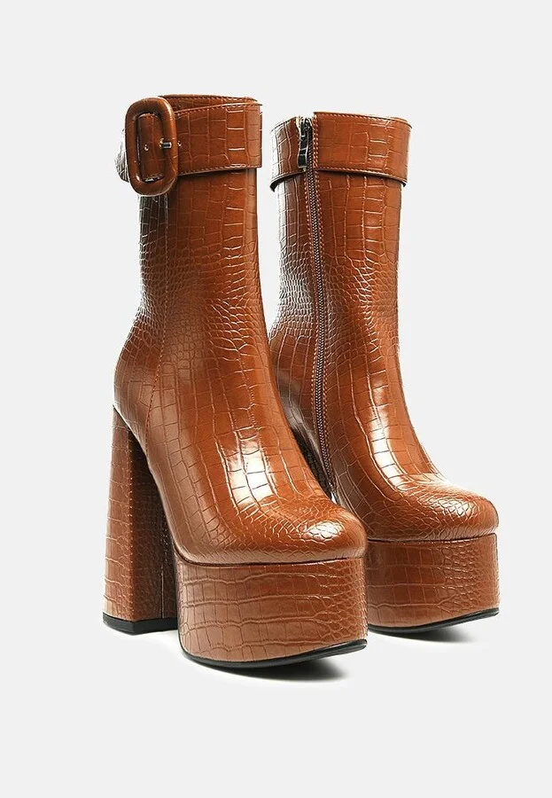 Bumpy Platform Bootie - Image 3