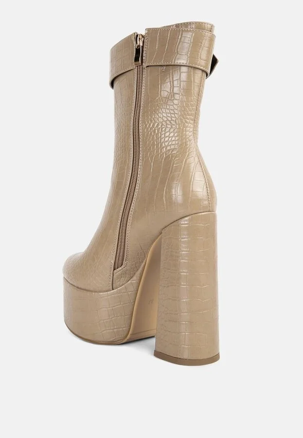 Bumpy Platform Bootie - Image 4