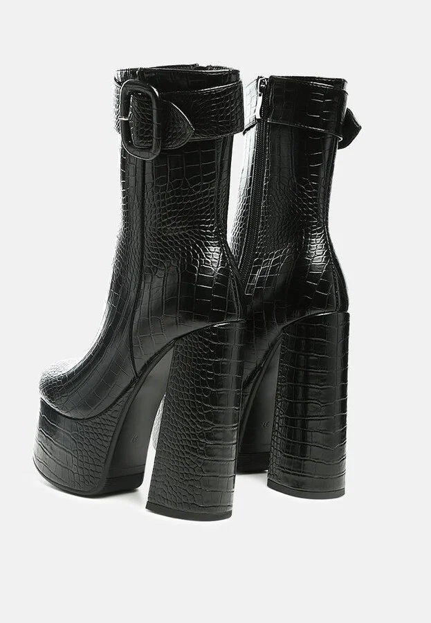 Bumpy Platform Bootie - Image 6