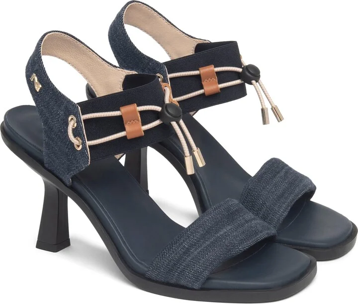 Bungee Ankle Strap Sandal