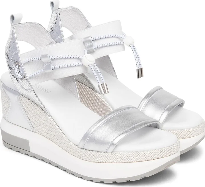Bungee Platform Wedge Sandal