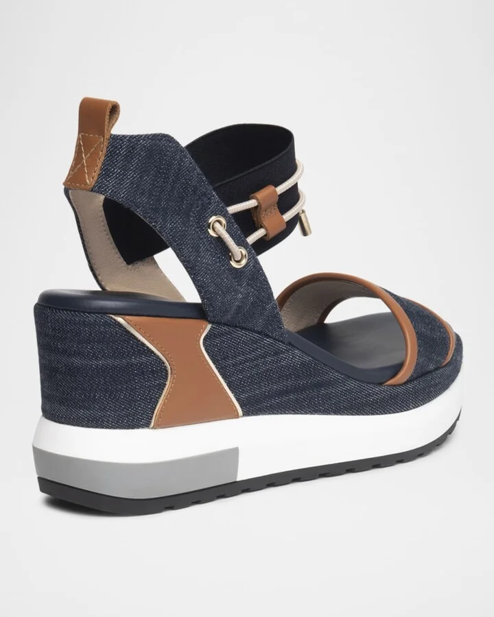 Bungee Platform Wedge Sandals - Image 2