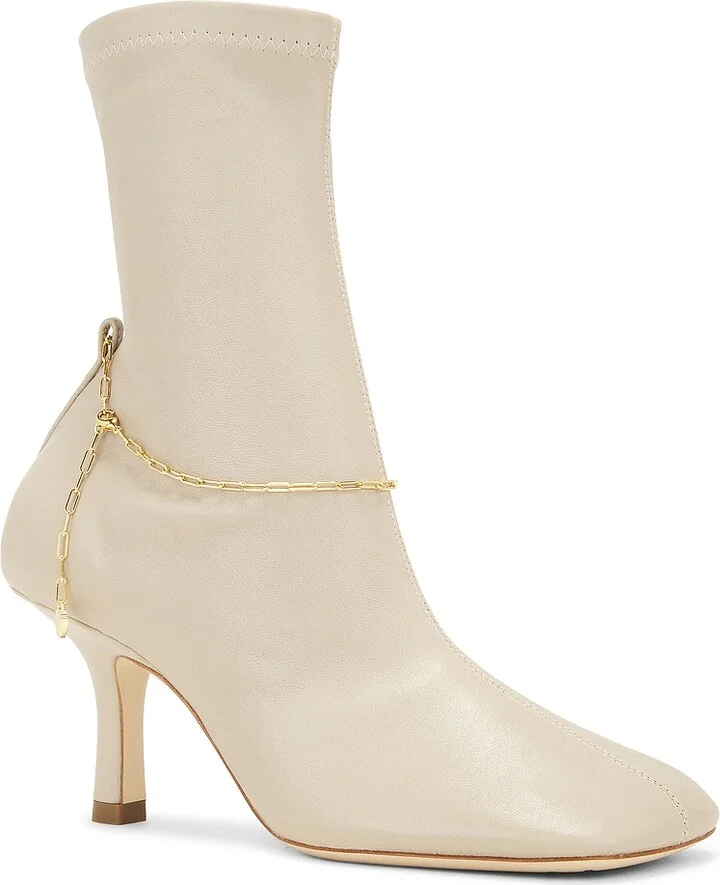 Burberry Ankle Boot in Cream - Image 2