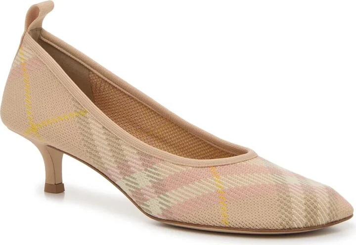 Light Pink Plaid Print
