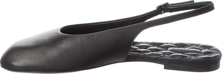 Burberry Baby Leather Slingback Flat - Image 2