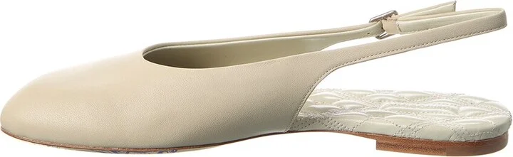 Burberry Baby Leather Slingback Flat - Image 2