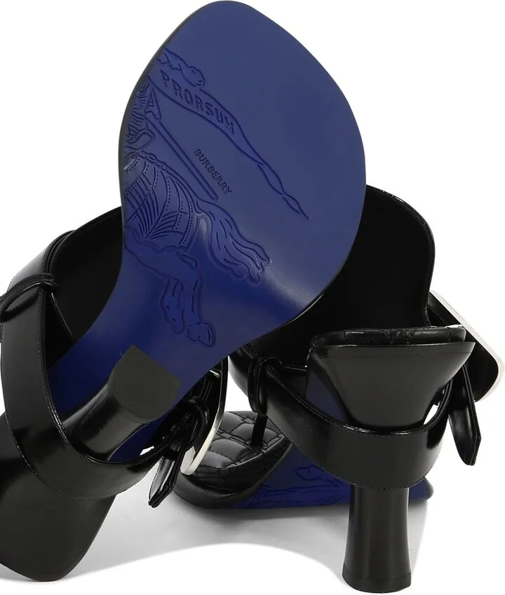 Burberry "Bay" 105Mm Sandals - Image 5