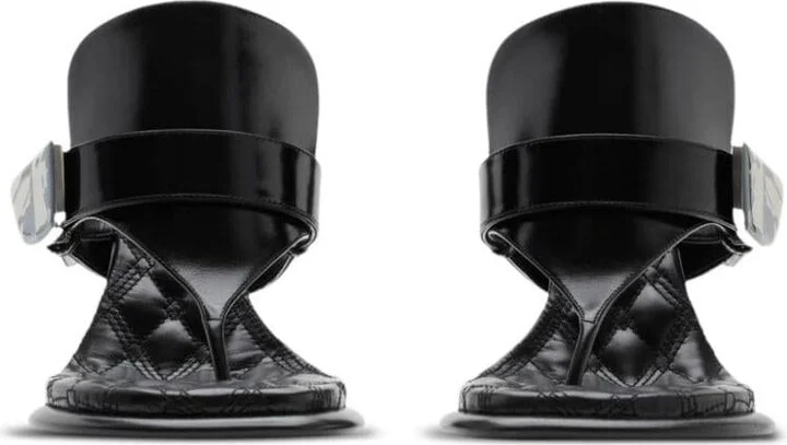 Burberry "Bay" 105Mm Sandals - Image 2