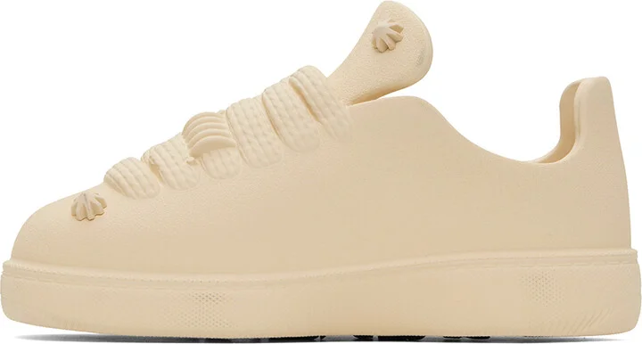 Burberry Beige Bubble Sneakers - Image 3