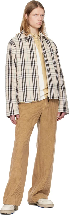 Burberry Beige Raft Boat Shoes - Image 5