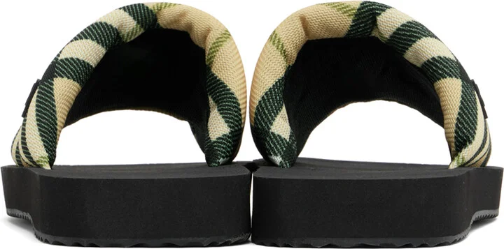 Burberry Beige Trek Sandals - Image 2