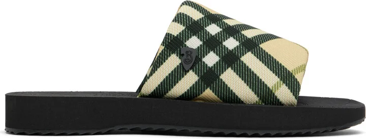 Burberry Beige Trek Sandals