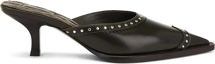 Burberry Bird Kitten Heel in Black