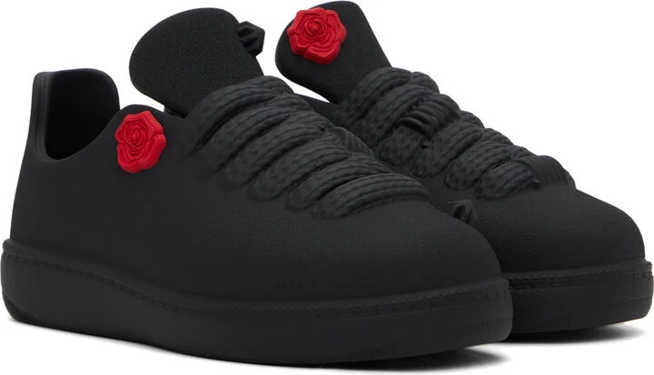 Burberry Black Bubble Sneakers - Image 4