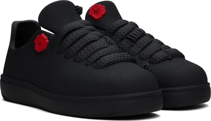 Burberry Black Bubble Sneakers - Image 4