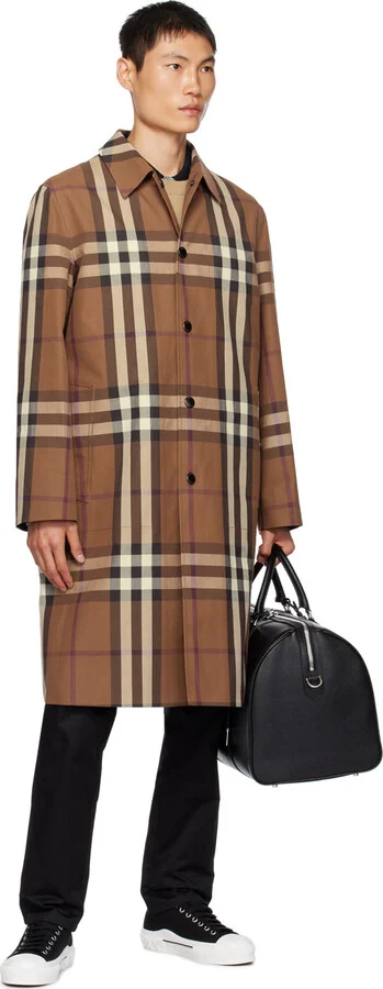 Burberry Black Check EKD Sneakers - Image 5