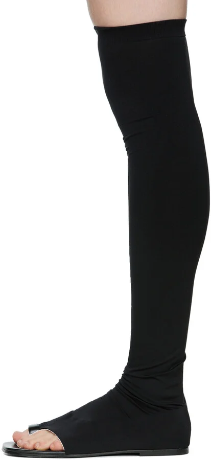Burberry Black Marleyton Boots - Image 3