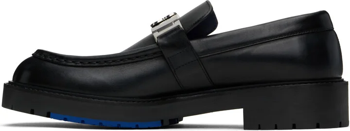 Burberry Black Raft Loafers - Image 3