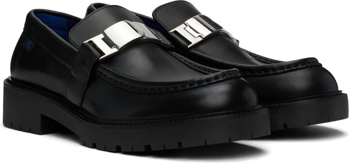 Burberry Black Raft Loafers - Image 4