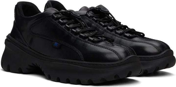 Burberry Black Scoot Sneakers - Image 4