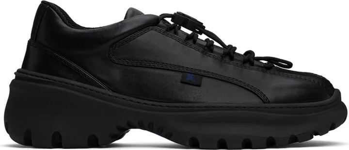 Burberry Black Scoot Sneakers