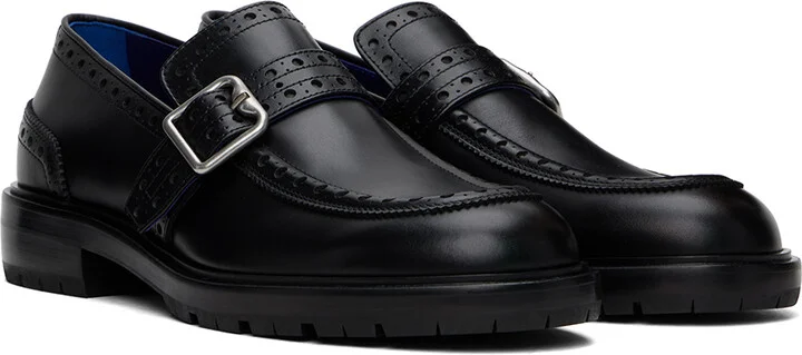 Burberry Black Soho Loafers - Image 4