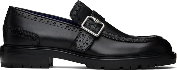 Burberry Black Soho Loafers