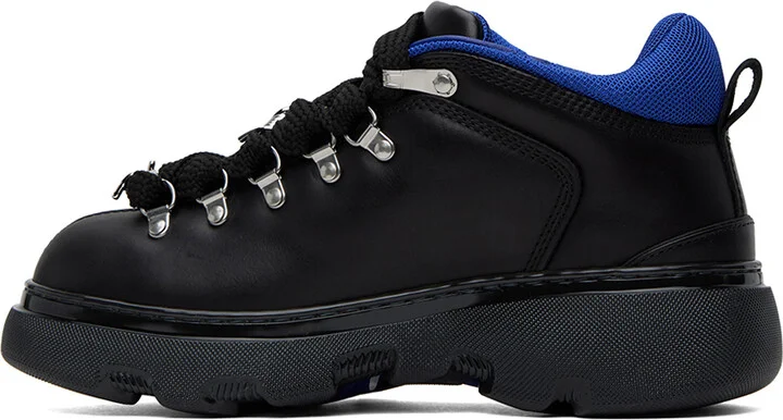 Burberry Black Trek Boots - Image 3