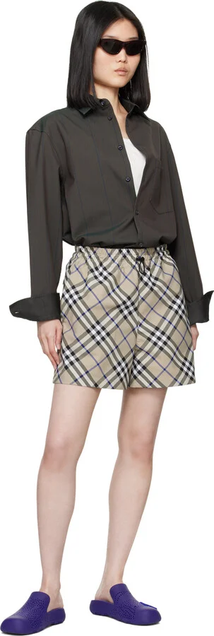 Burberry Blue Rubber Stingray Clogs - Image 5