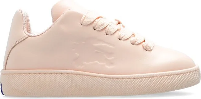 Burberry Box Equestrian Knight Embossed Sneakers