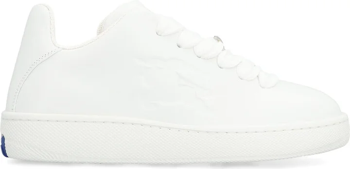 Burberry Box Leather Low-Top Sneakers - Image 2