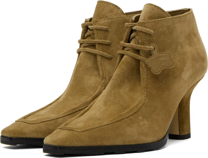 Burberry Brown Storm Heels - Image 5