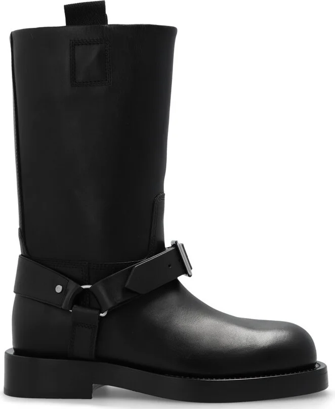 Burberry Buckle Detailed Boots