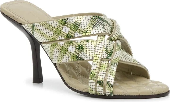 Light Green Plaid Print