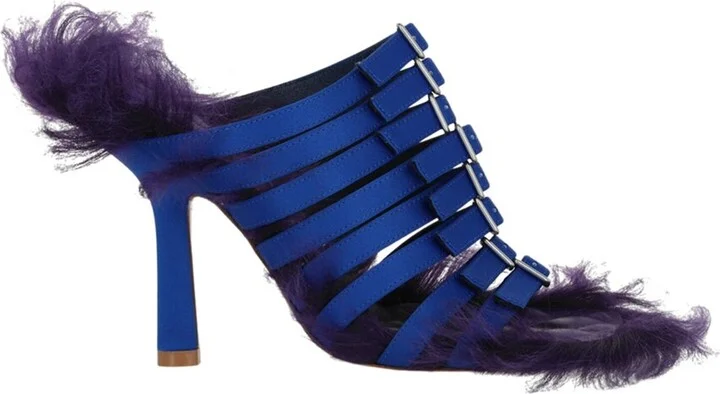 Burberry Canvas & Leather Sandal - Image 2