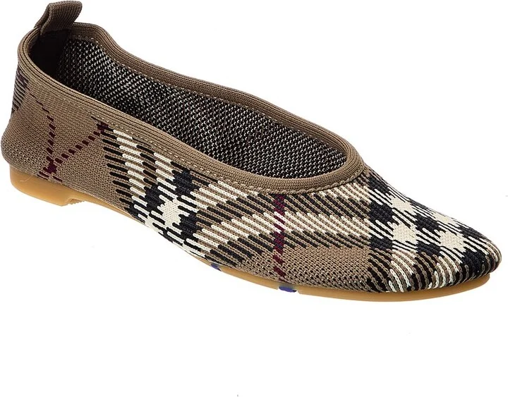Burberry Check Ballerina Flat