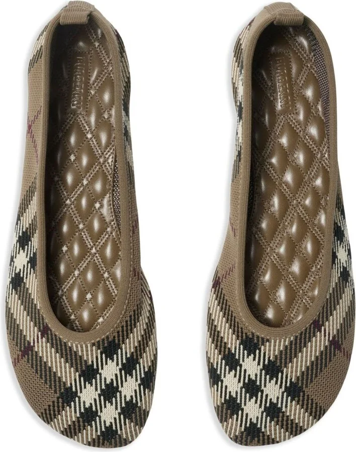 Burberry Check Ballet Flats - Image 2