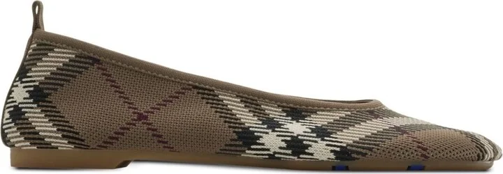 Burberry Check Ballet Flats