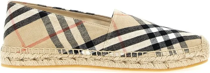 Burberry Check Espadrilles