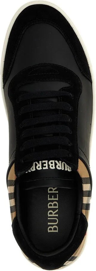 Burberry Check Insert Sneakers - Image 4