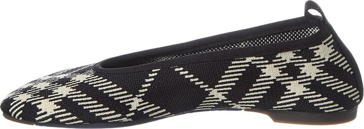 Burberry Check Knit Flat - Image 2