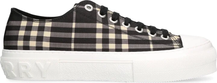 Burberry Check Low-Top Sneakers