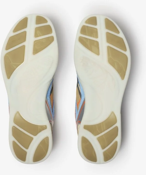 Burberry Check Matrix Sport Sneakers Size: 41 - Image 6