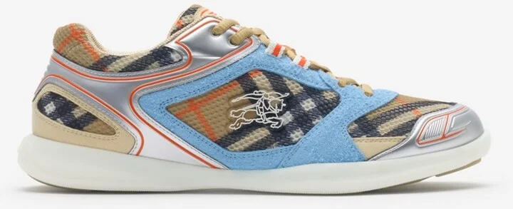 Burberry Check Matrix Sport Sneakers Size: 41