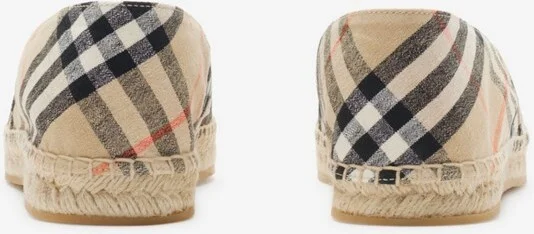Burberry Check Mews Espadrilles​ Size: 35 - Image 4