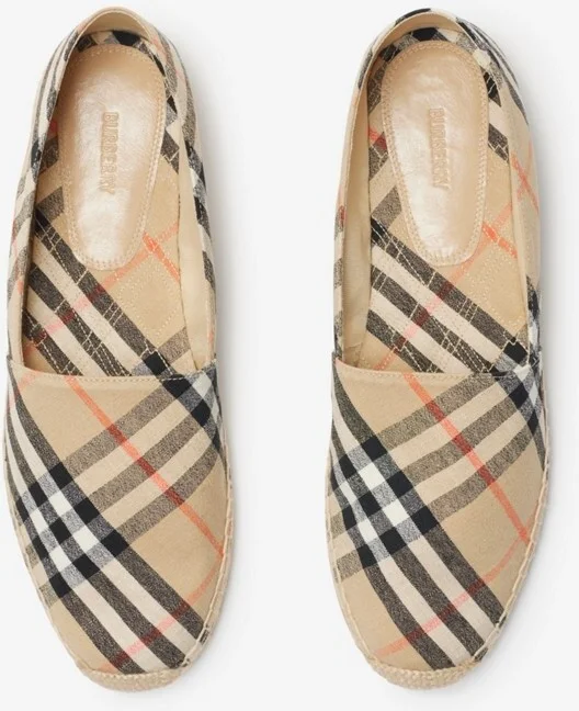 Burberry Check Mews Espadrilles​ Size: 35 - Image 5
