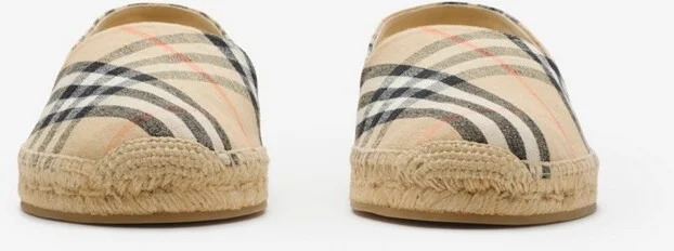 Burberry Check Mews Espadrilles​ Size: 40 - Image 3